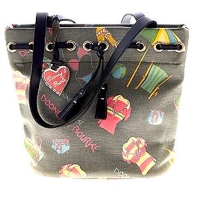 Dooney & Bourke Vintage 90s Summer Tote ✨